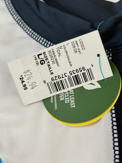 New With Tags Sport Chek Just Good Vibes Rash Guard Size 10/11Y