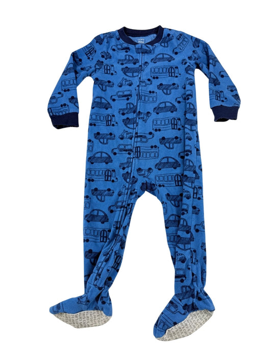 Carter's Blue Vehicles Fleece Sleeper 2T