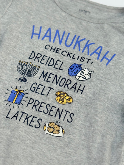 Carter's Hanukkah Checklist Bodysuit 24m