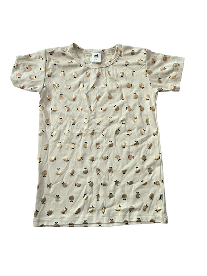 Little & Lively Gold Pineapple Tee 3T 4T
