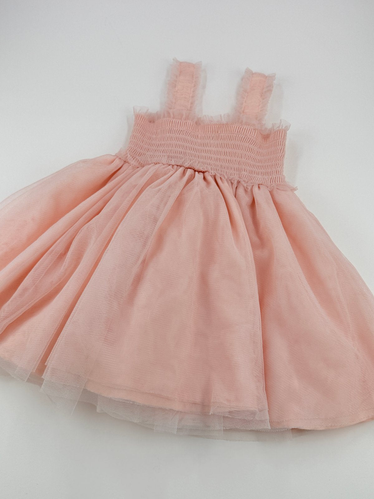 First Impressions Pink Tulle Dress 12M