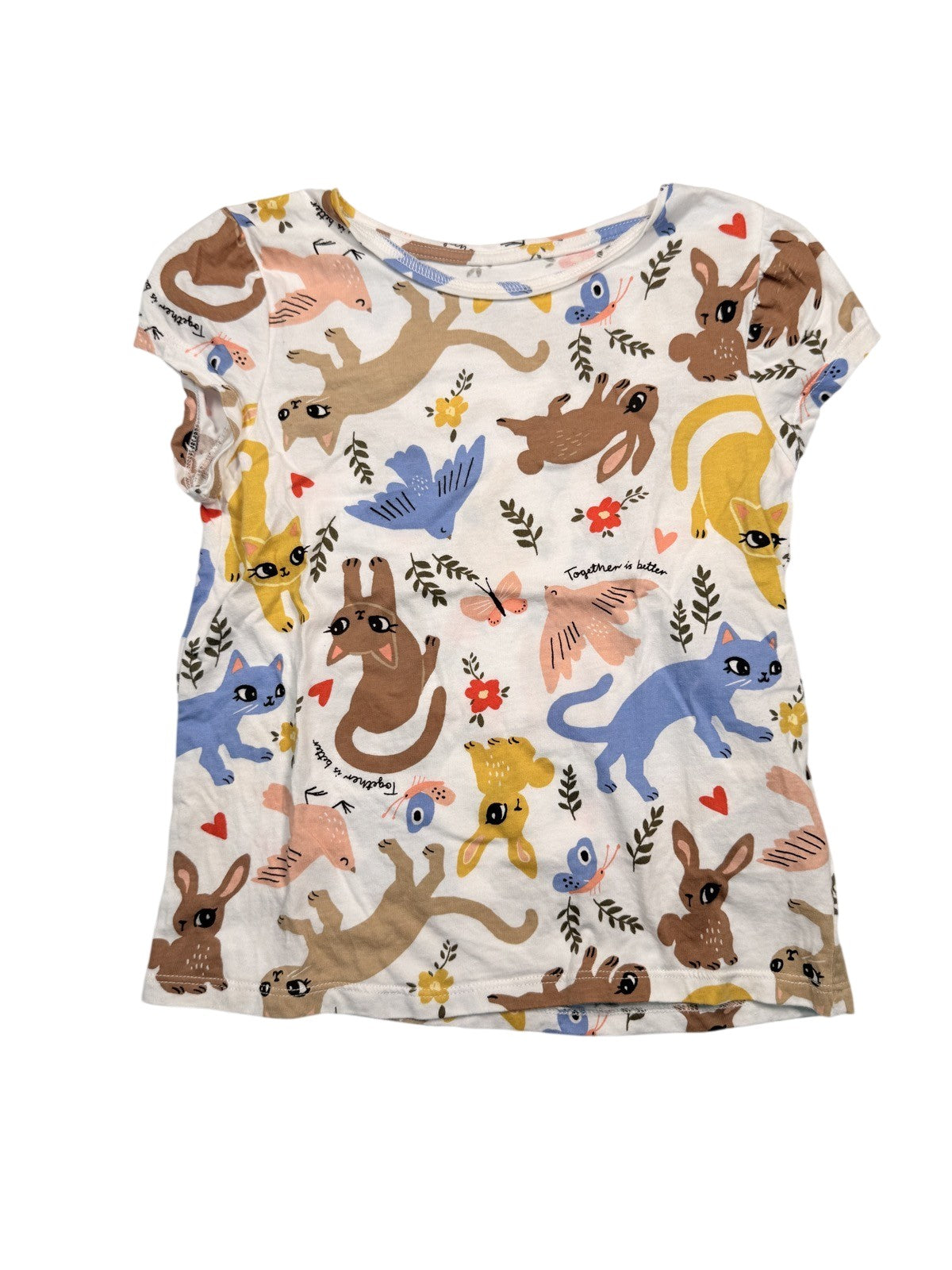 H&M Animal Print T-Shirt Size 6-8Y