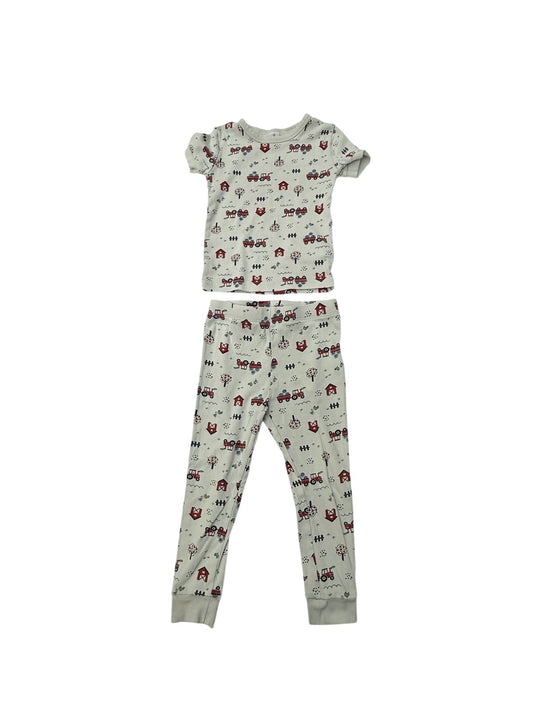 Joe Fresh Farm Print Pajama Set Size 3T