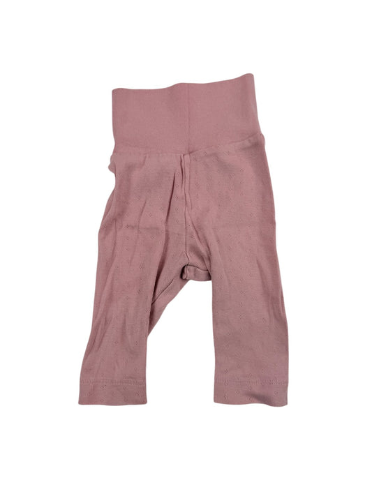 H&M Pink Pointelle Leggings Size 3M