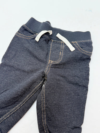 Carter's Faux Denim Jogger Pants 9M