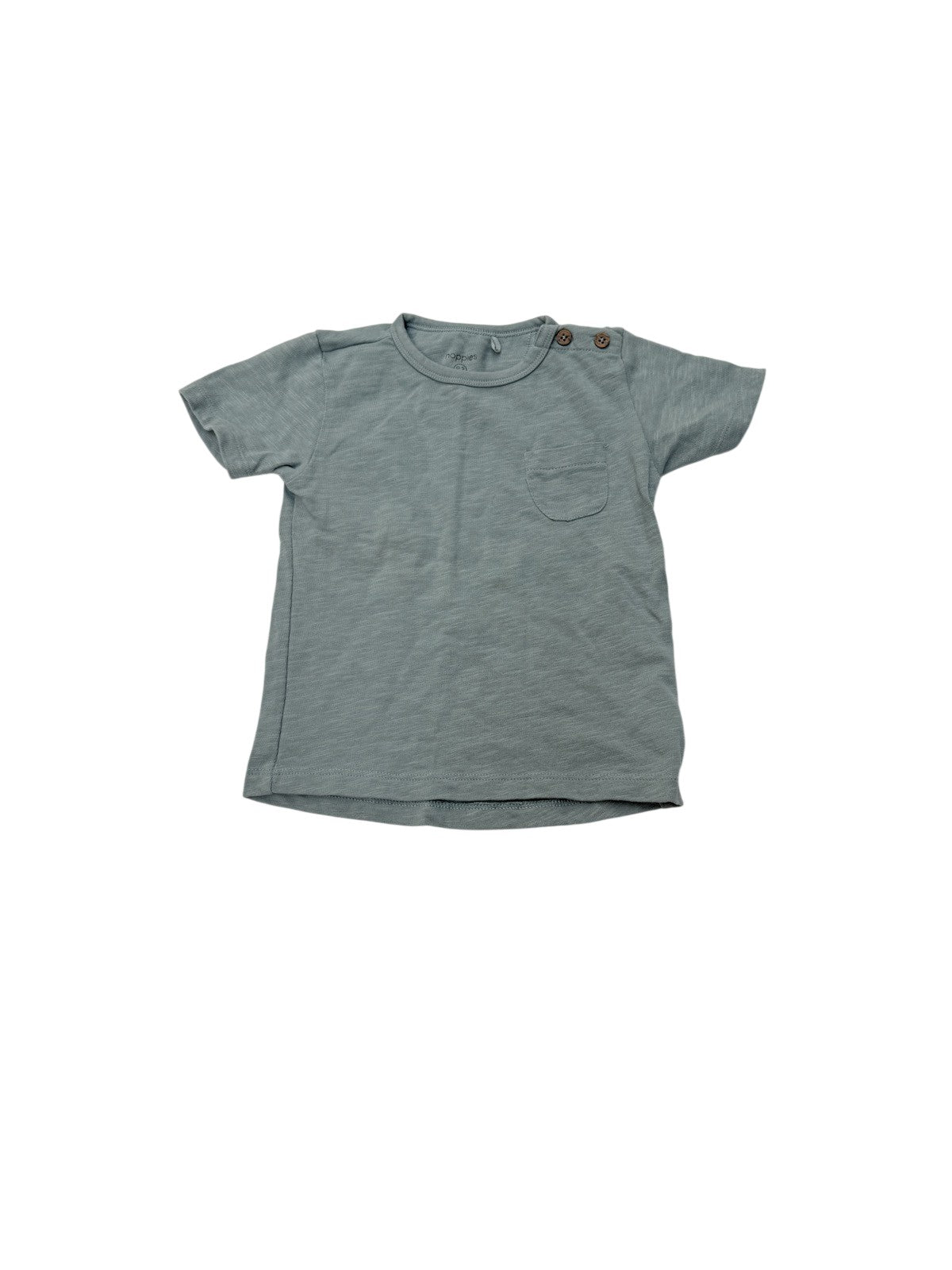 Noppies Sage Green Pocket T-Shirt 2T