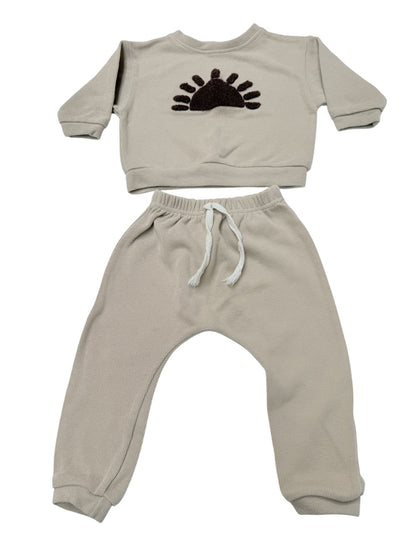 Sun Patch Sweatsuit Set 12-18M