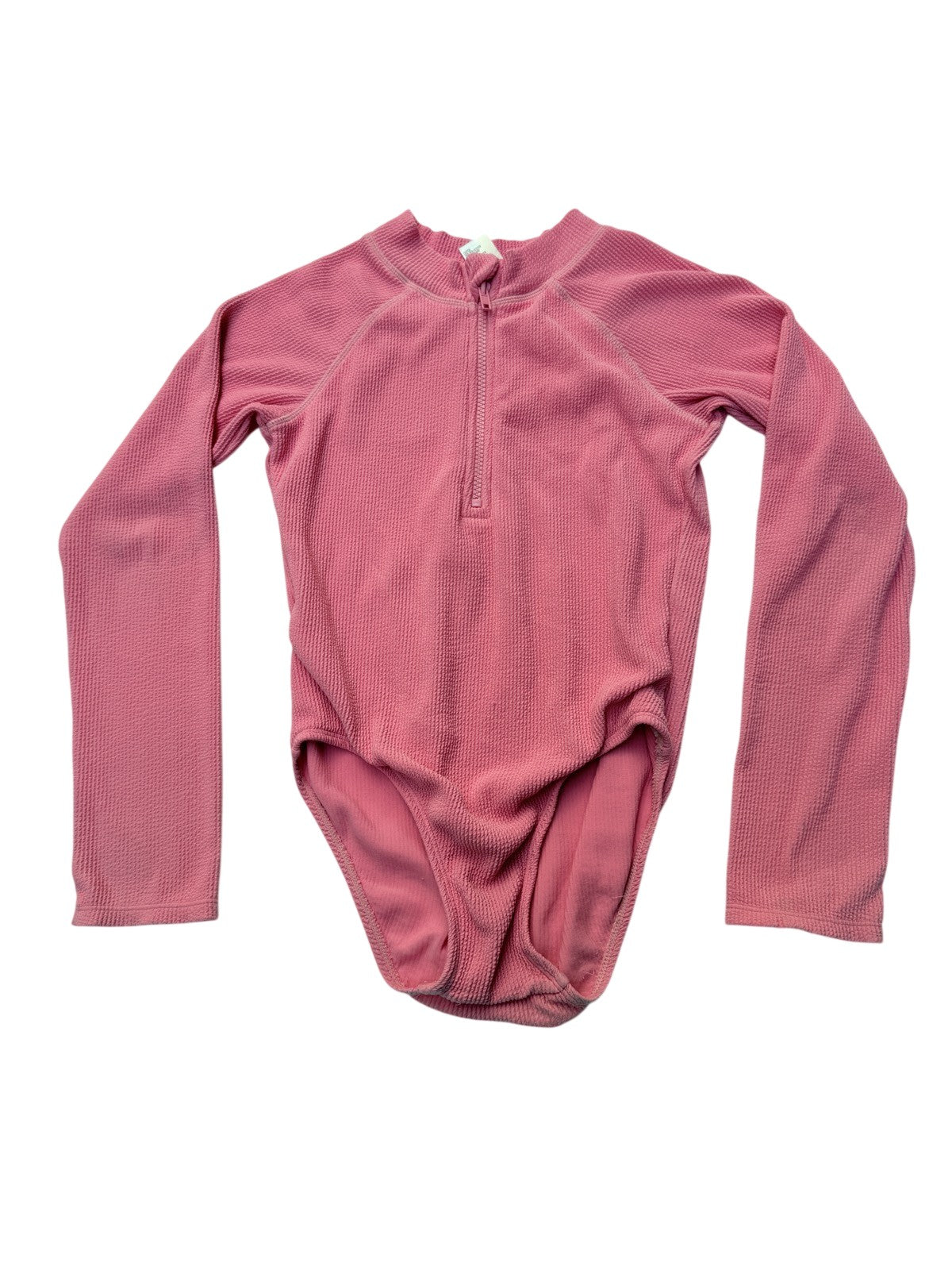 Anko Pink Long Sleeve Swimsuit Size 8
