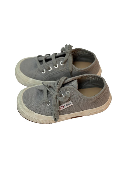 Superga 2750 Gray Canvas Sneakers EU 26