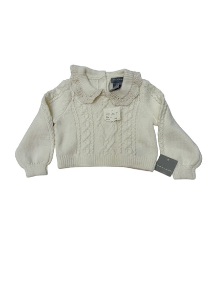 NWT - Tahari Cable Knit Sweater 12M