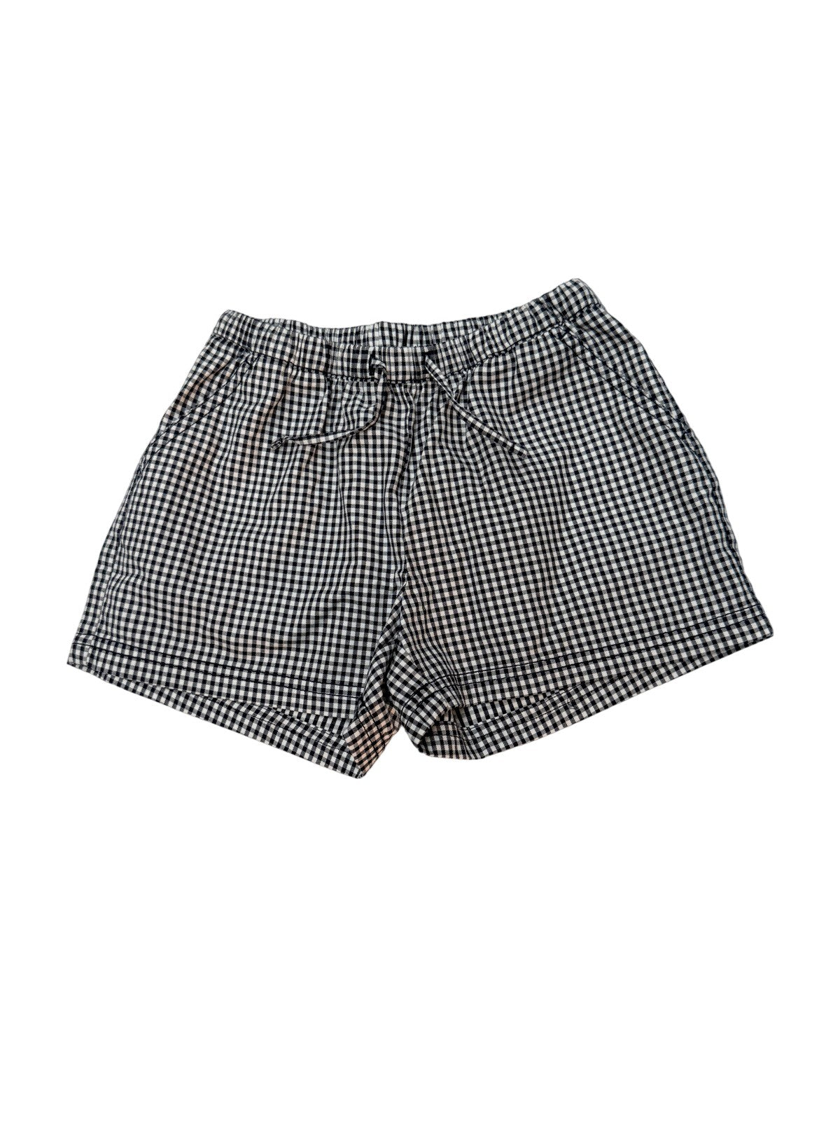 Gap Kids Gingham Drawstring Shorts 4-5