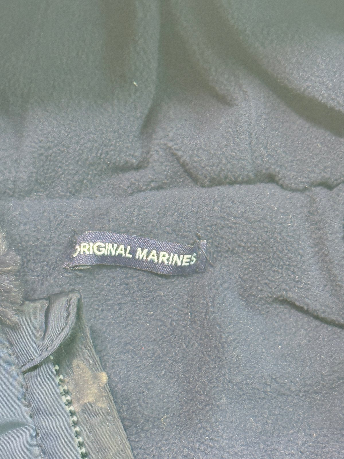 Original Marines Navy Star Puffer Coat