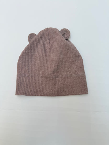 H&M Bear Ear Beanie Hat 2-6M