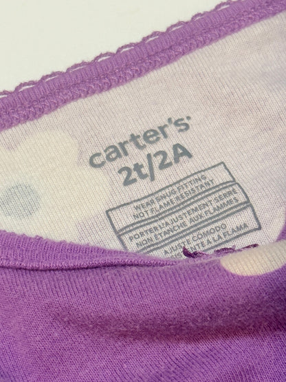Carter's Floral Pajama Set 2T