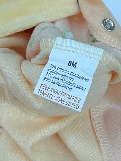 Petit Dinosaure Two-Tone Sleeper Romper 0M