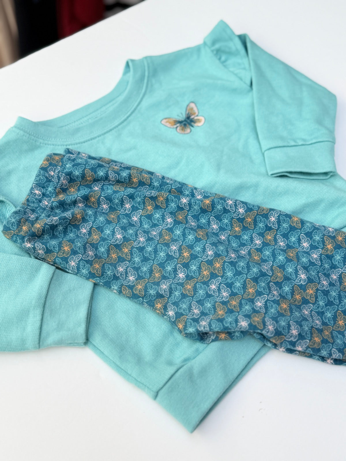 Carter's Butterfly Sweatshirt & Leggings Set 6-9m