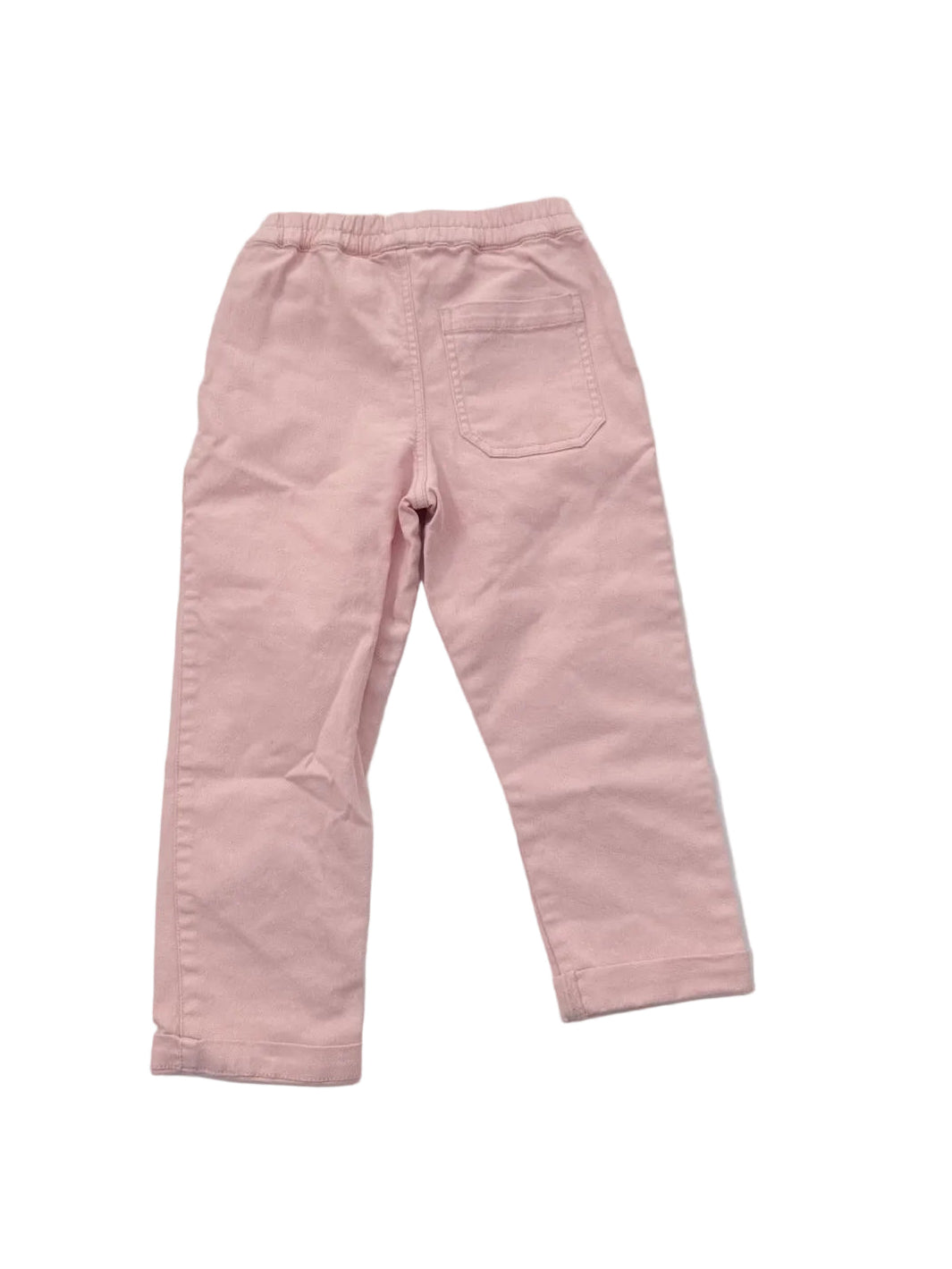 Boden Pink Floral Embroidered Pants Size 5Y