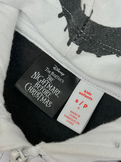 Disney Nightmare Before Christmas Jack Skellington Hoodie Kids S