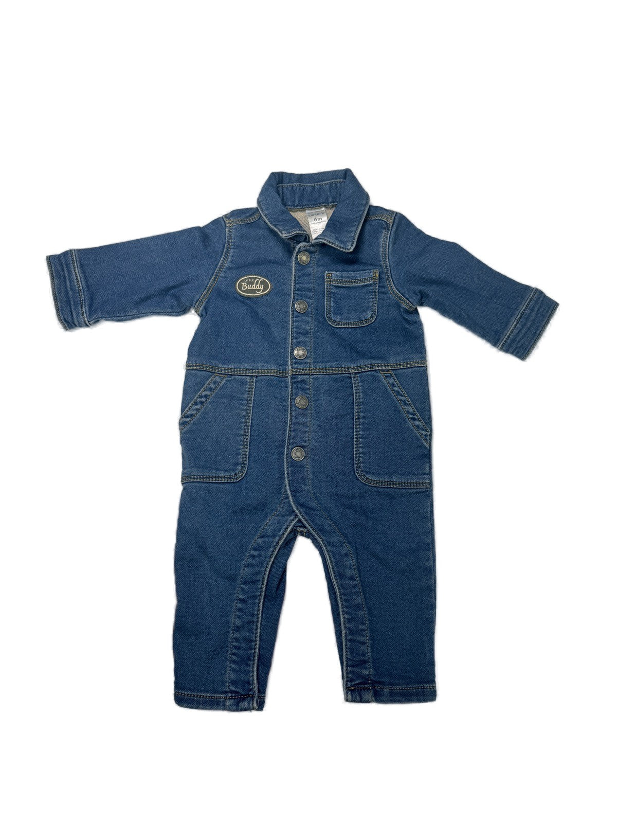 Carter's Little Buddy Denim Jumpsuit 6m