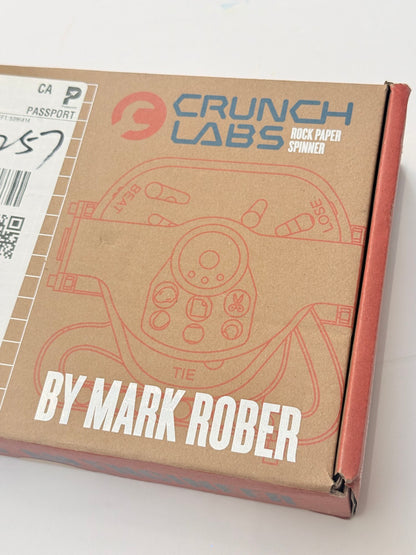 New Sealed - Crunch Labs Rock Paper Spinner Engineering Kit 8Y+