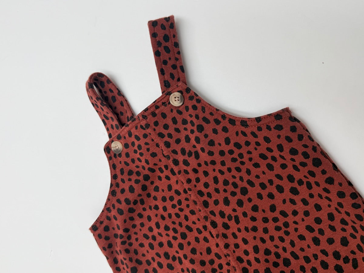 Old Navy Spotted Overalls 18-24M