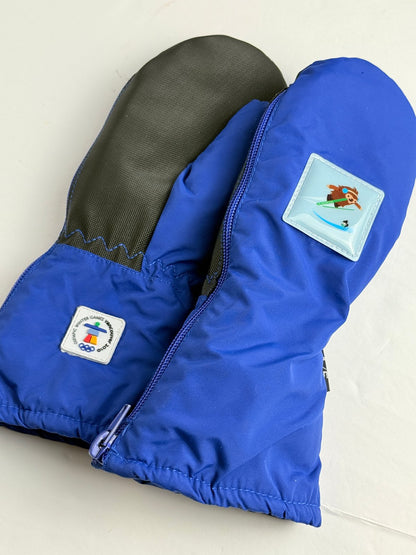 Vancouver 2010 Olympic Winter Games Blue Mittens 4/5