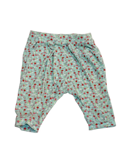H&M Floral Aqua Harem Pants EUR 48