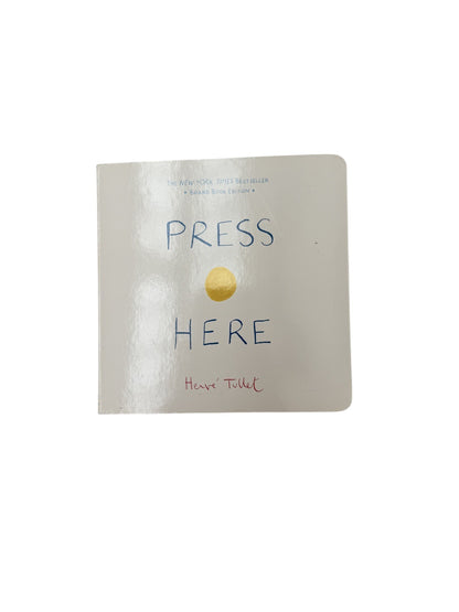 Hervé Tullet Press Here Board Book