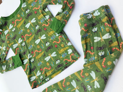 Old Navy Bug Print Pajama Set 4T