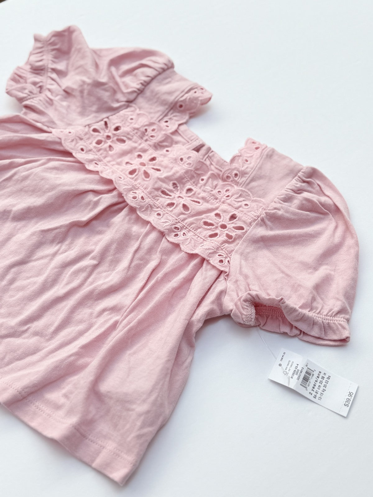 Baby Gap Pink Eyelet Dress Size 2T