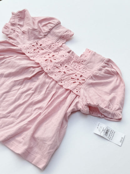 Baby Gap Pink Eyelet Dress Size 2T
