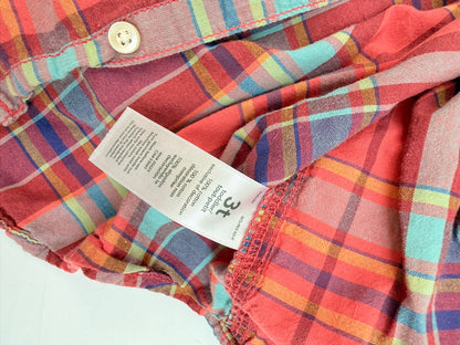 Carter's Plaid Long Sleeve Button-Down Shirt 3T