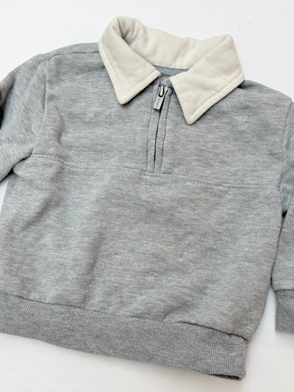 Old Navy Quarter Zip Sweatshirt 12-18M
