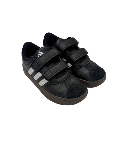 Adidas Black Velcro Sneakers Kids Size 10K US10