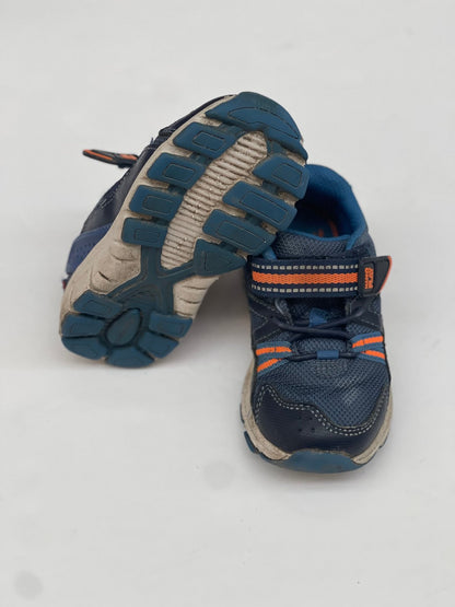 Stride Rite Navy Orange Sneakers Size 8