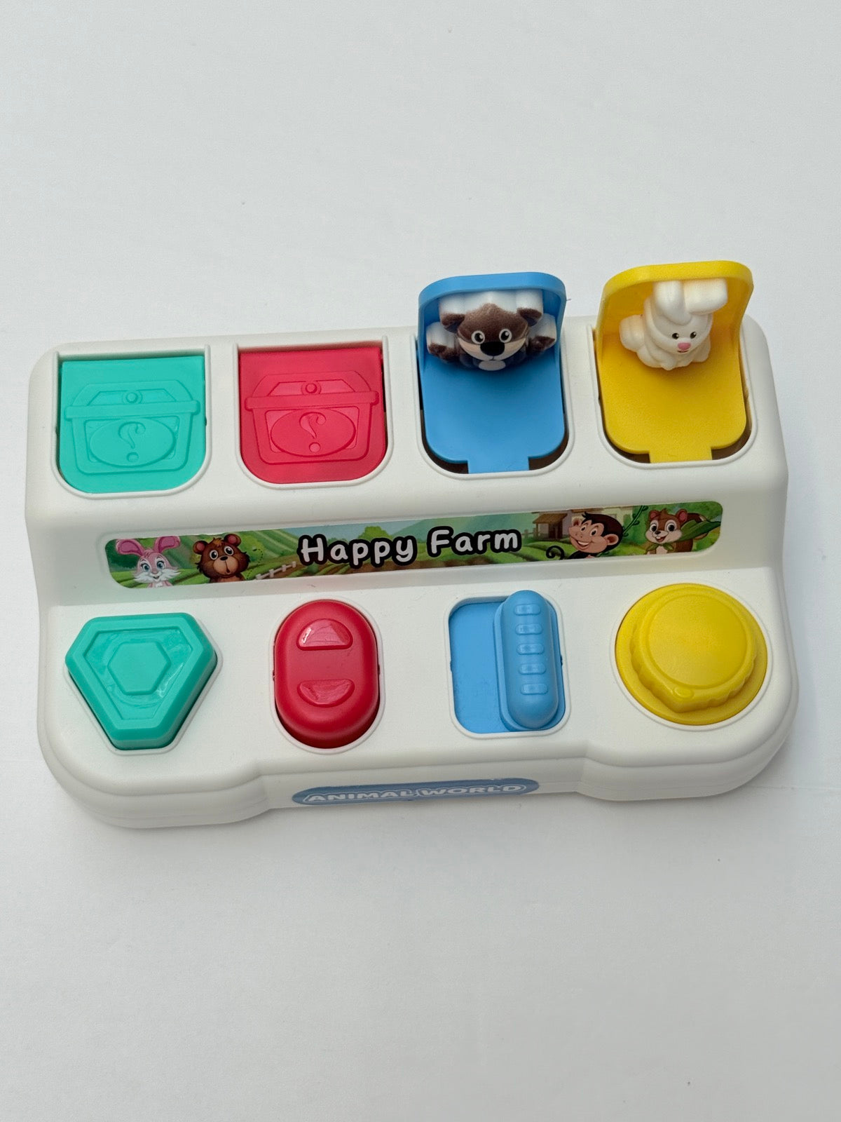 Animal World Happy Farm Pop-Up Toy