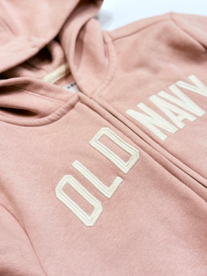 Old Navy Pink Zip-Up Hoodie 4T