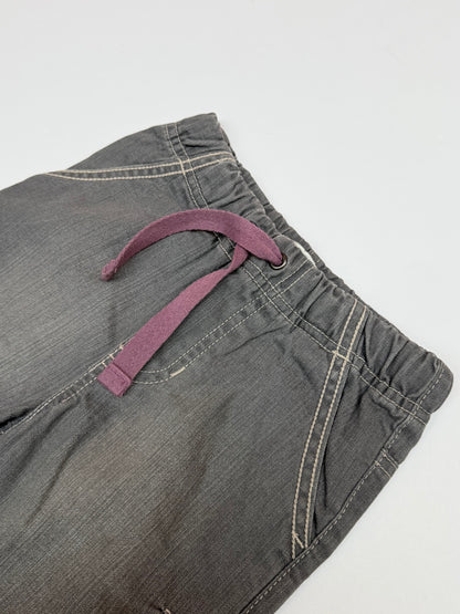 Mini Boden Gray Denim Shorts 3Y