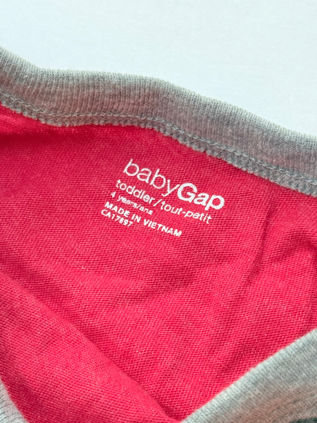 babyGap Robot Raglan T-Shirt 4T