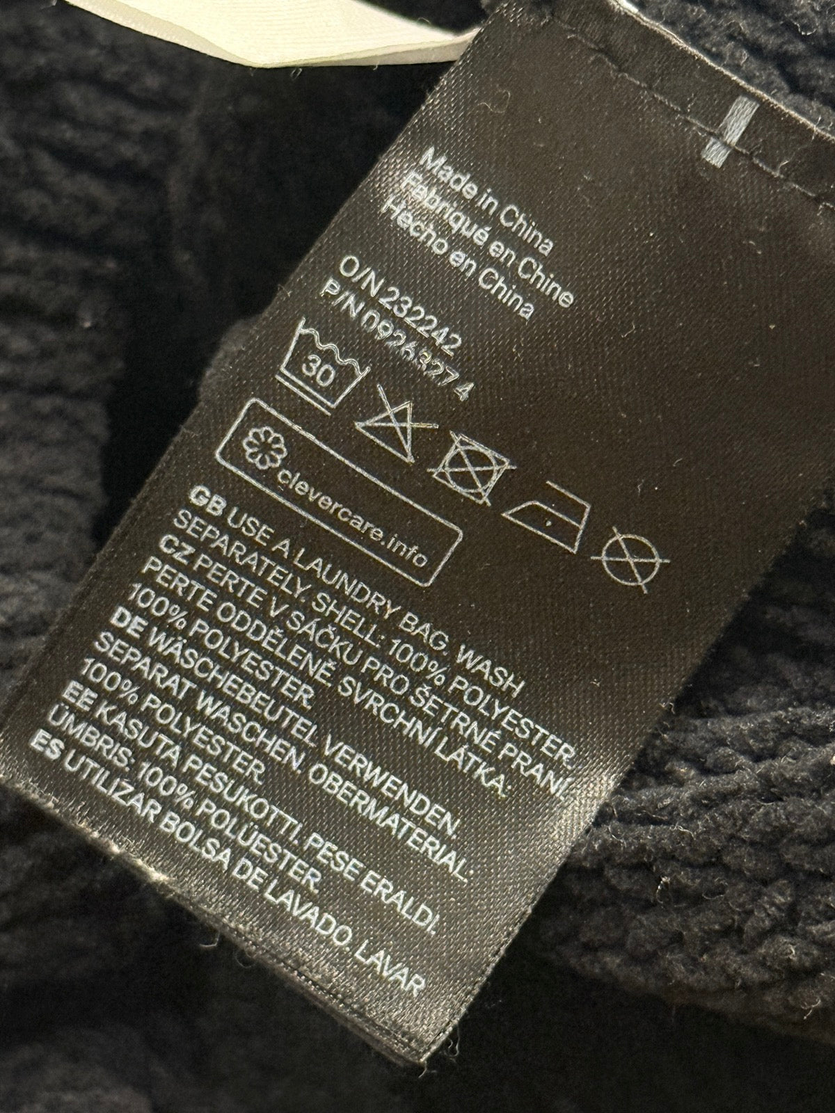 H&M Black Knit Sweater 2-4Y