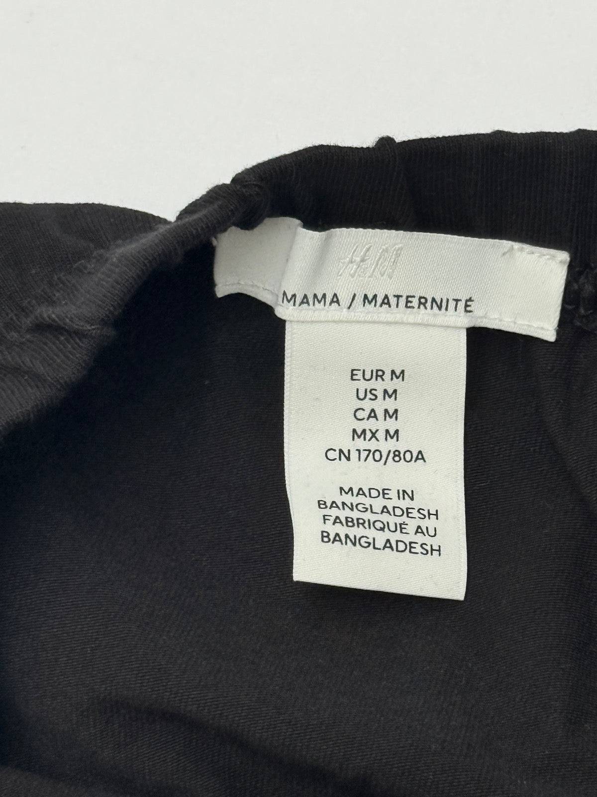 H&M Mama Black Maternity Skirt Size M