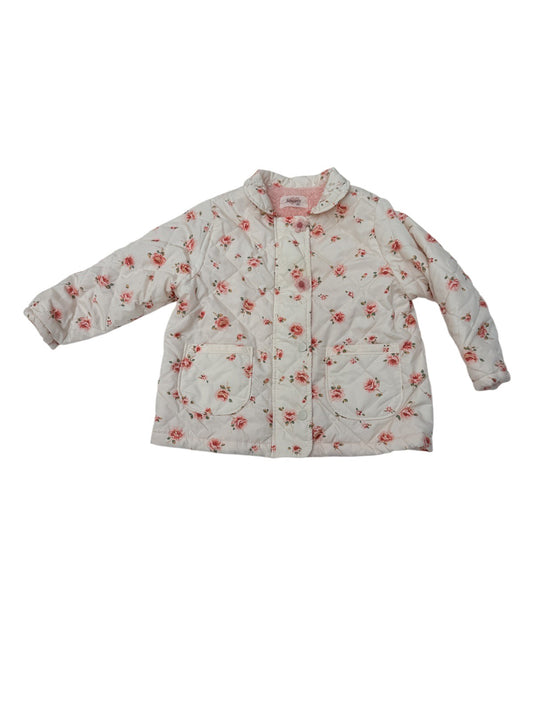 Souris Floral Quilted Jacket Size 2T