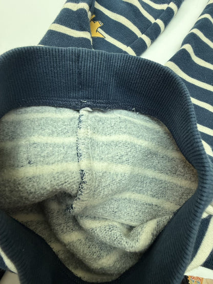 M&S Navy Stripe Dinosaur Joggers 12-18m