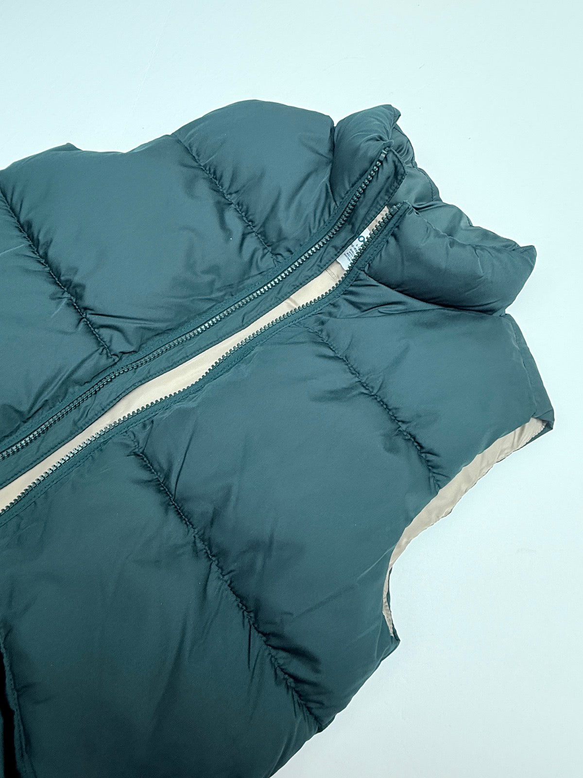 Old Navy Green Puffer Vest Size 10-12