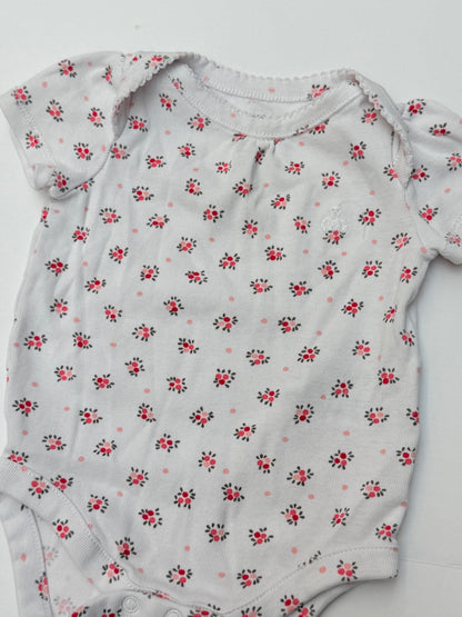 Baby Gap Floral Bodysuit 0-3M