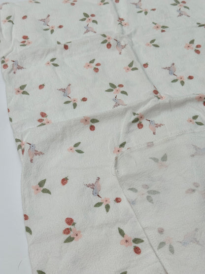 Carter's Floral Hummingbird Swaddle Blanket OS