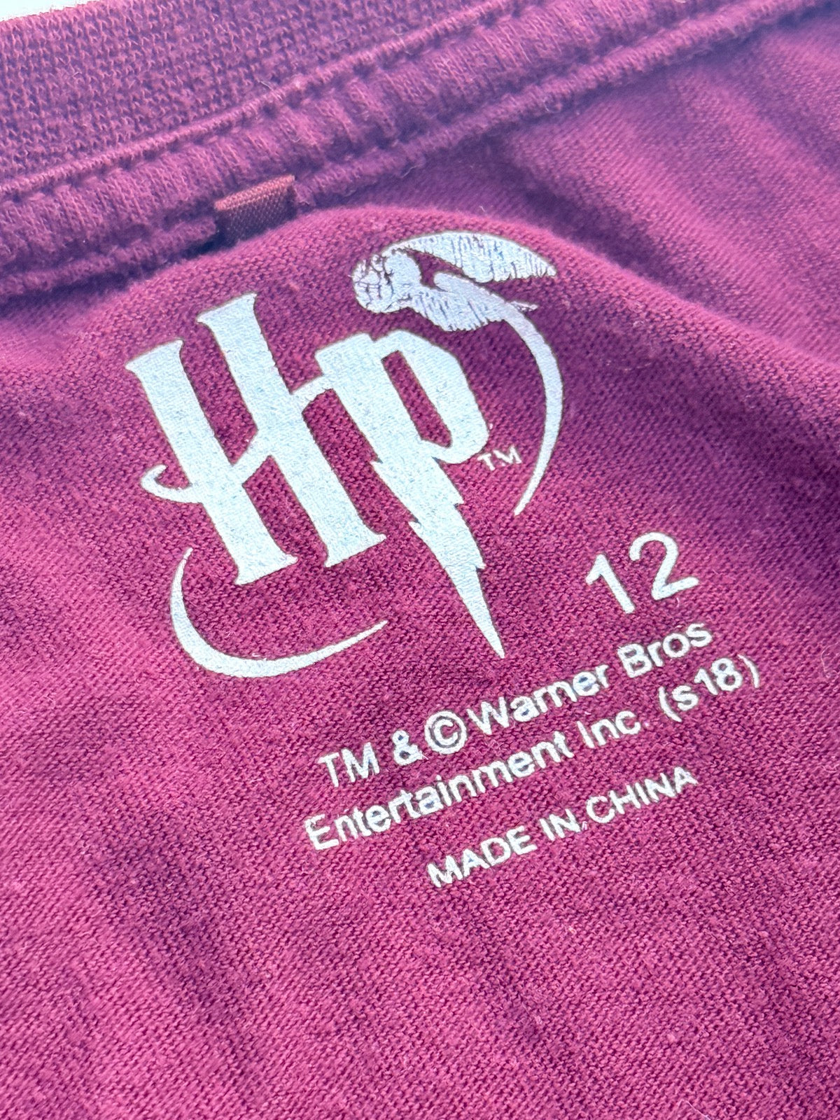 Harry Potter Expecto Patronum T-Shirt Size 12