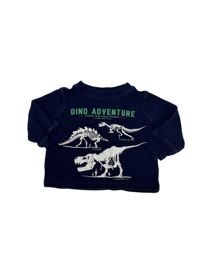 Carter's Dino Adventure Thermal Shirt 6M