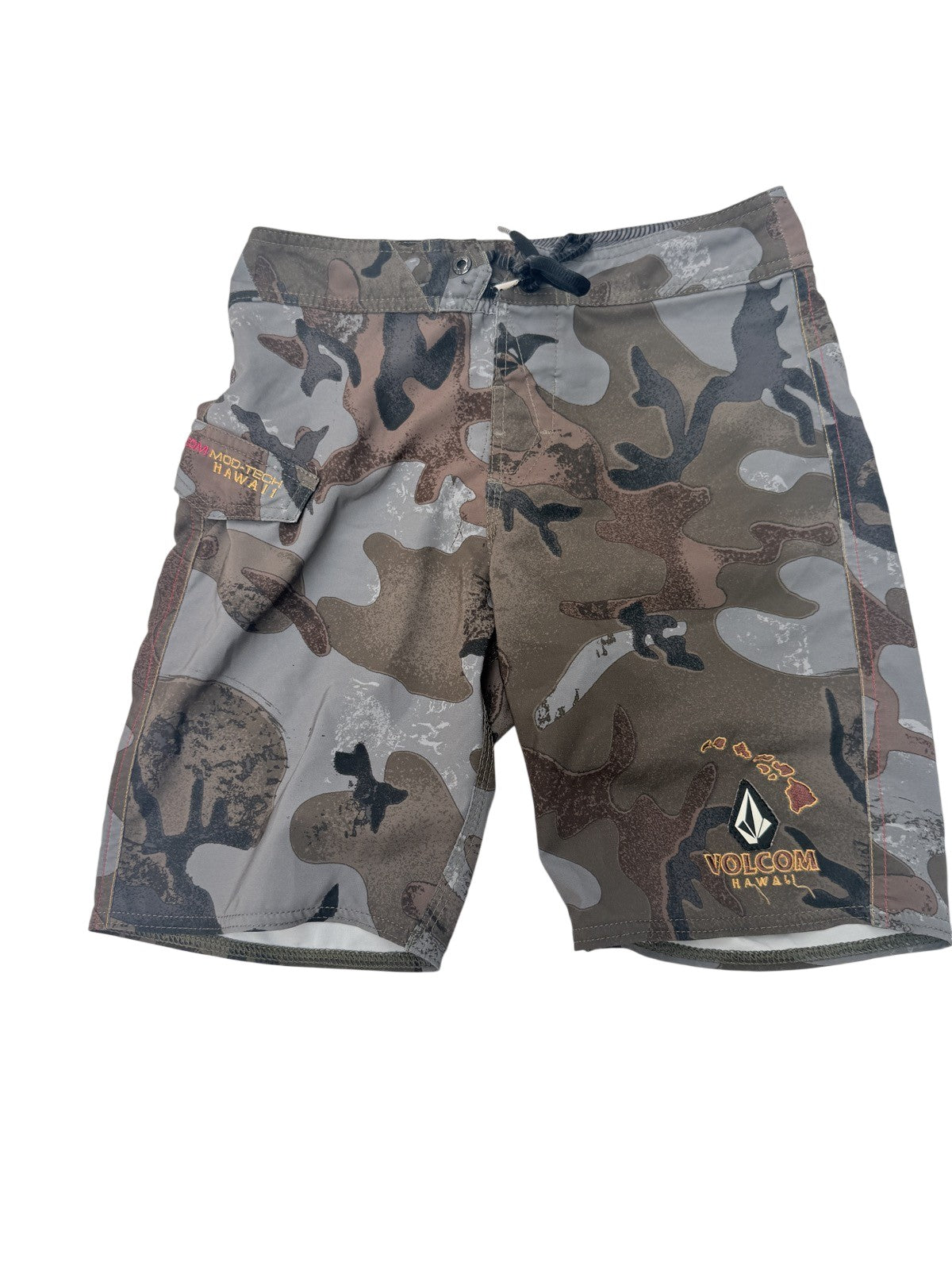 Volcom Mod-Tech Camo Boardshorts Size 10