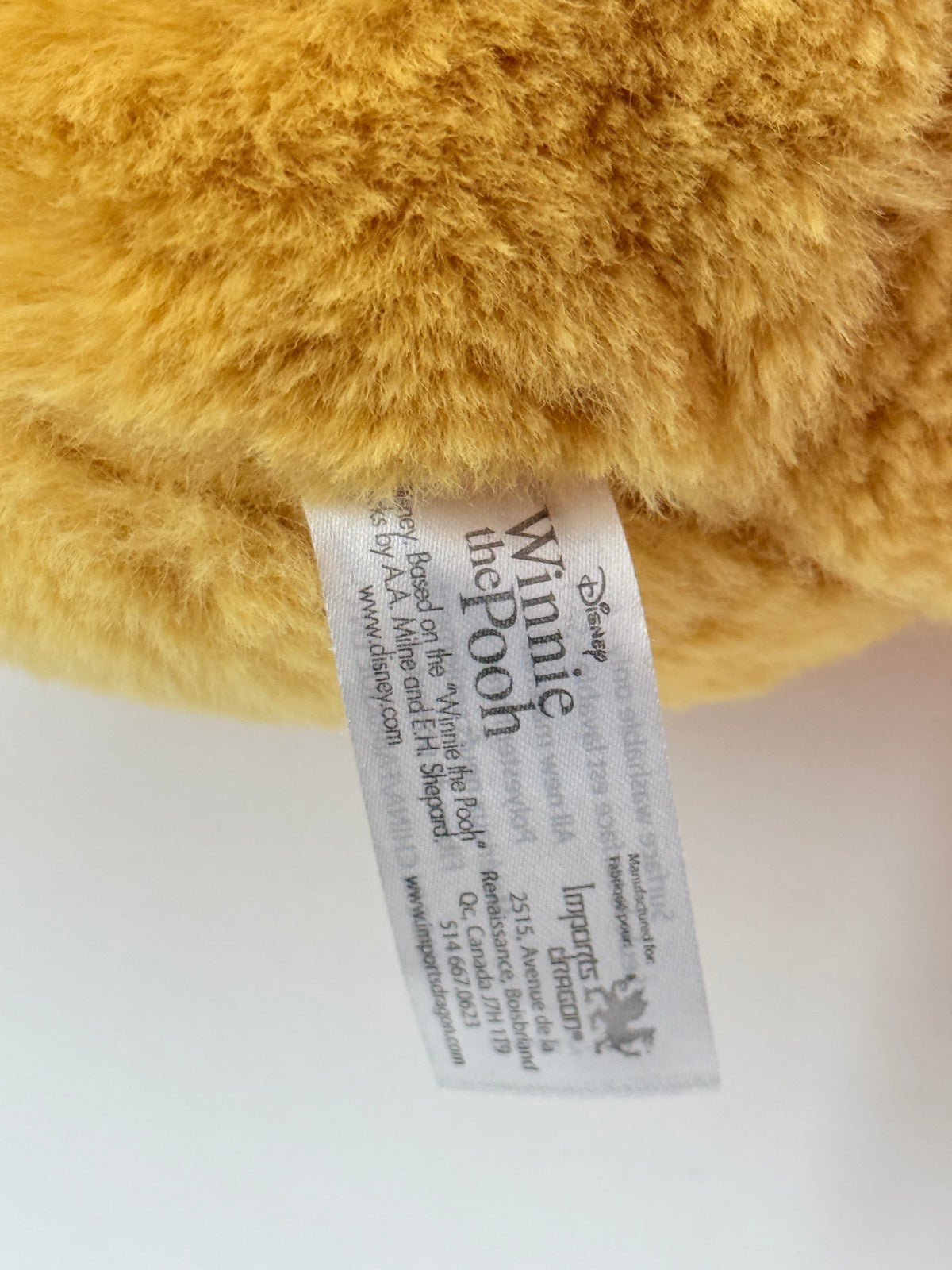 Disney Winnie the Pooh Plush Stuffed Animal